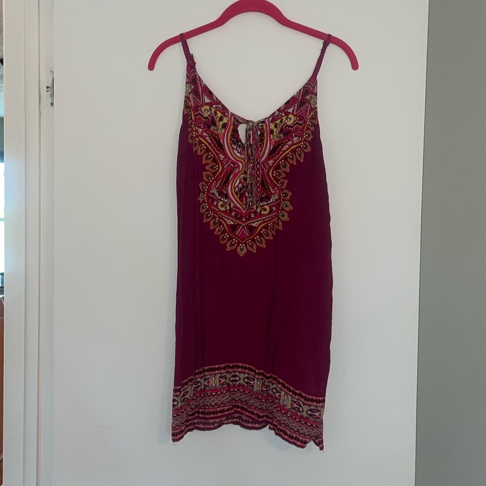 Small Pink Paisley Dress